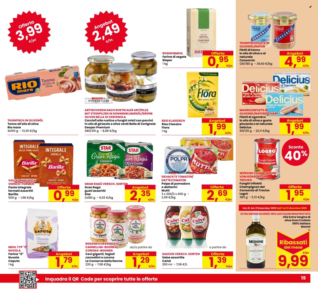 Volantino Eurospar - 4/12/2025 - 15/12/2025. Pagina 19