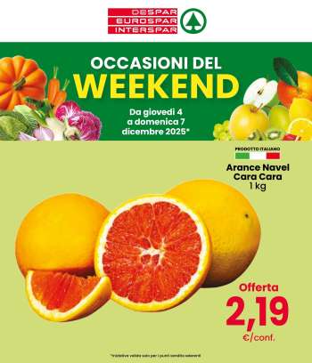 Volantino Eurospar - 4/12/2025 - 7/12/2025.