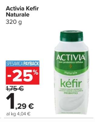 ACTIVIA KEFIR NATURALE