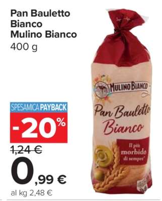 Pan Bauletto Bianco Mulino Bianco