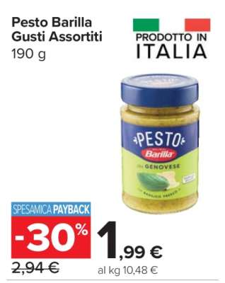 Pesto Barilla Gusti Assortiti