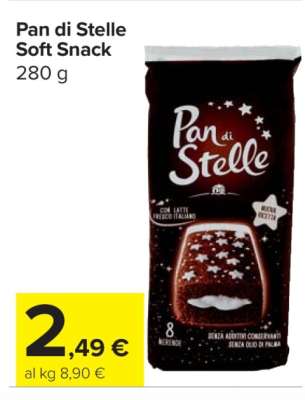 Pan di Stelle Soft Snack