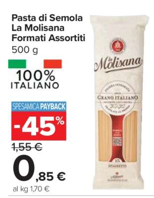 Pasta di Semola La Molisana Formati Assortiti