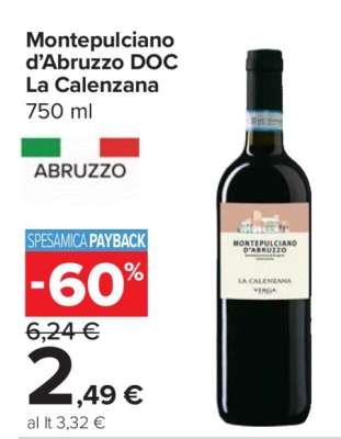 Montepulciano d’Abruzzo DOC La Calenzana