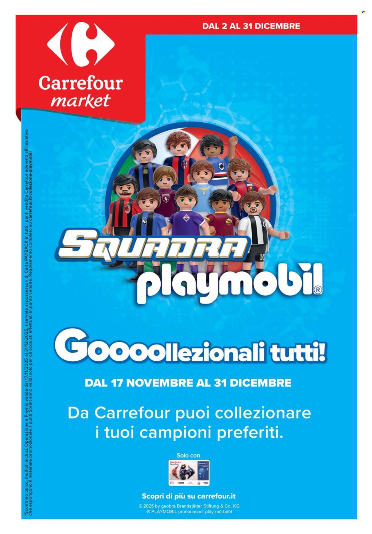 Volantino Carrefour - 2/12/2025 - 31/12/2025. Pagina 1