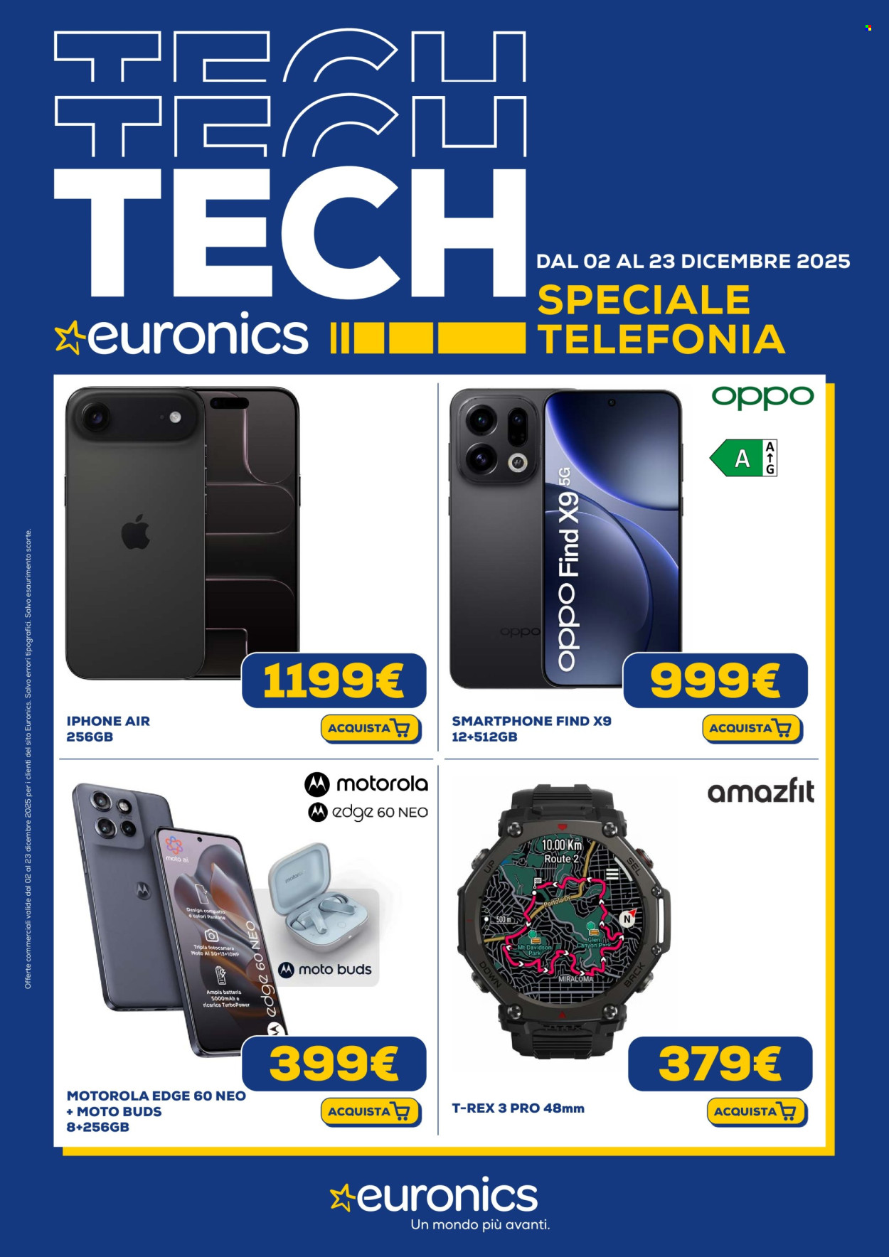 Volantino Euronics - 2/12/2025 - 23/12/2025. Pagina 1