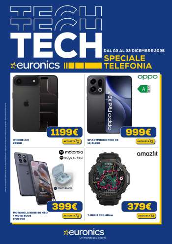 Volantino Euronics - 2/12/2025 - 23/12/2025.