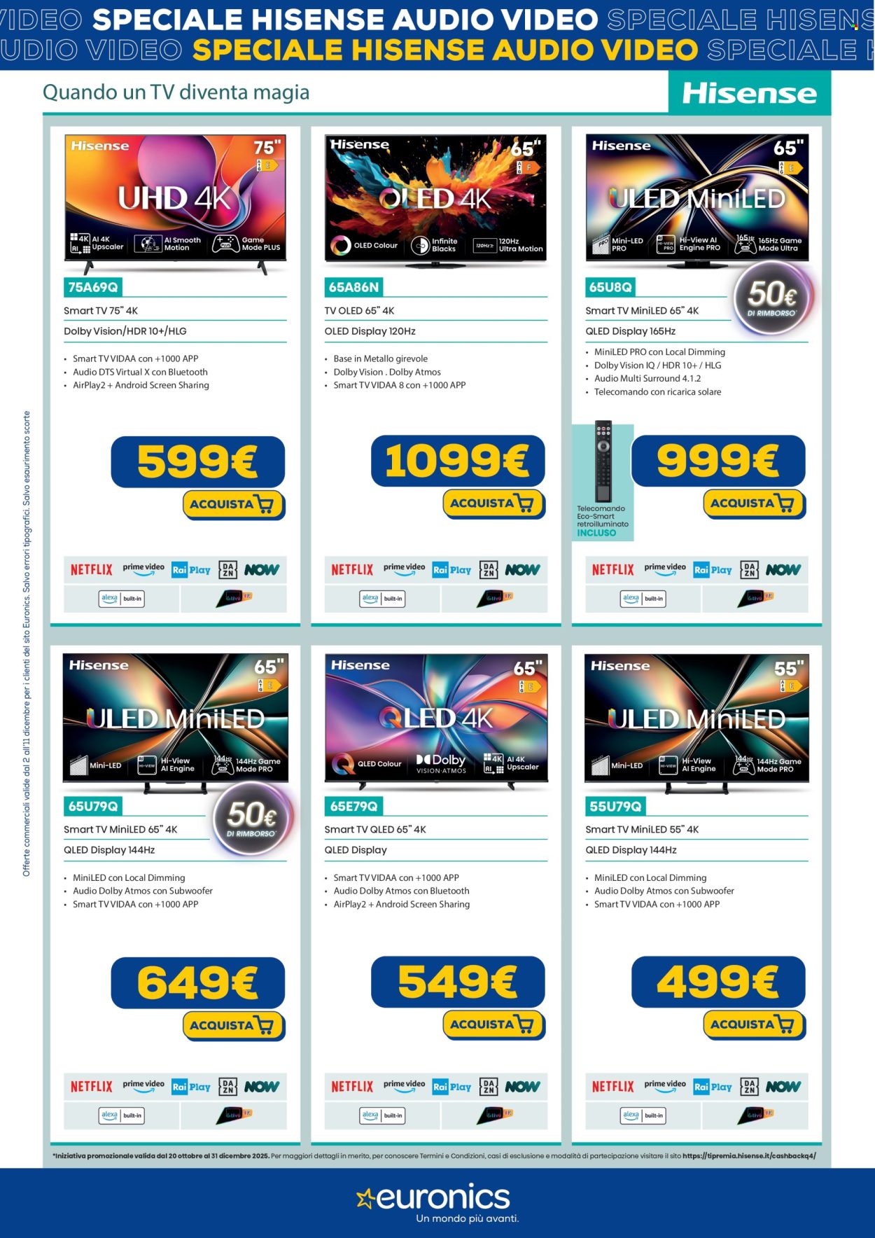 Volantino Euronics - 2/12/2025 - 11/12/2025. Pagina 2
