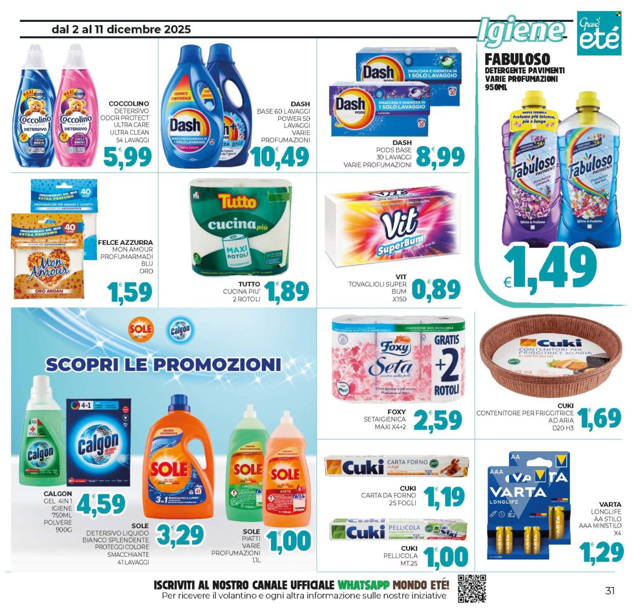 Volantino Eté - 2/12/2025 - 11/12/2025. Pagina 31