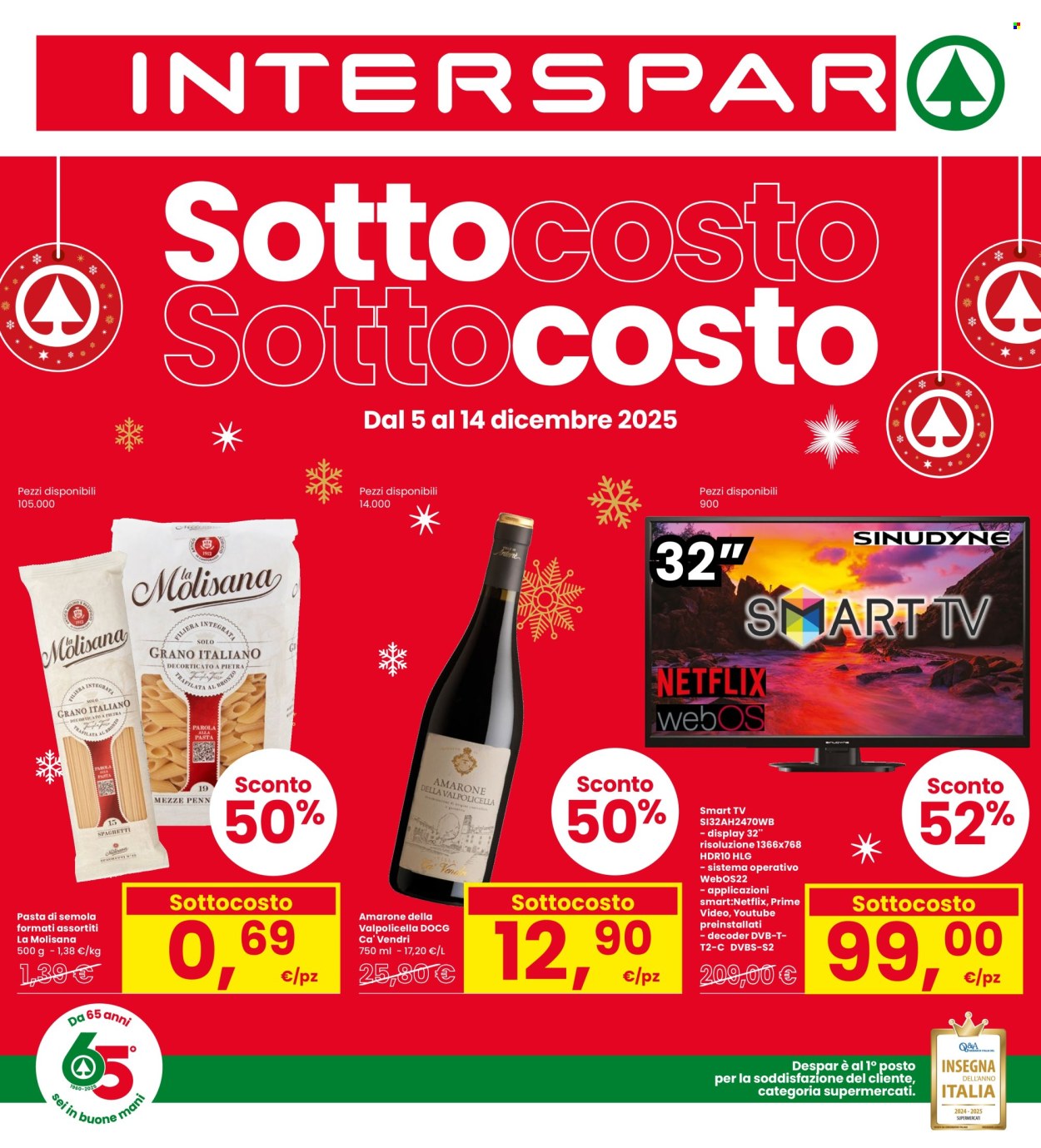 Volantino Interspar - 5/12/2025 - 14/12/2025. Pagina 1