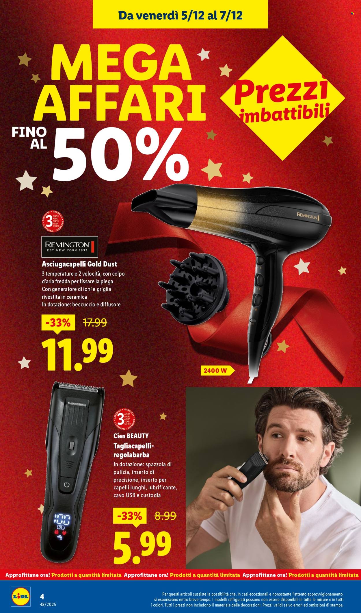 Volantino Lidl - 5/12/2025 - 7/12/2025. Pagina 4