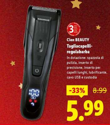 Cien BEAUTY Tagliacapelli-regolabarba