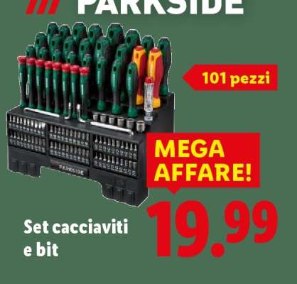 Set cacciaviti e bit