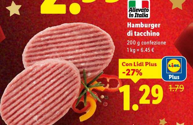 Hamburger Di Tacchino