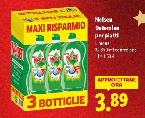 Nelsen Detersivo per piatti