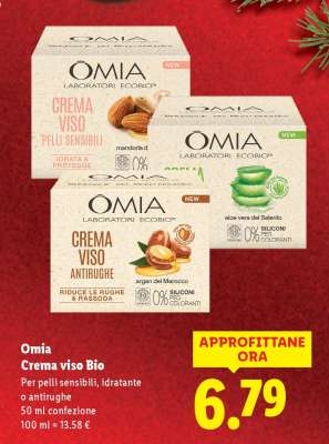 Omia Crema Viso Bio