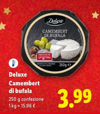 Deluxe Camembert di bufala