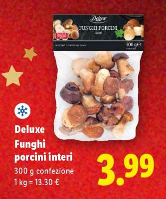 Deluxe Funghi porcini interi