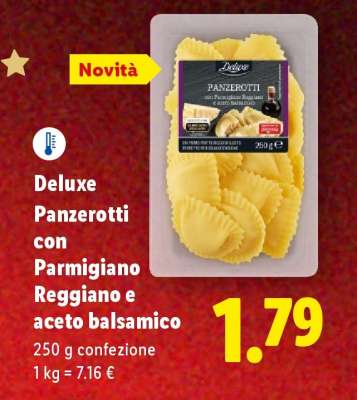 Deluxe Panzerotti con Parmigiano Reggiano e aceto balsamico