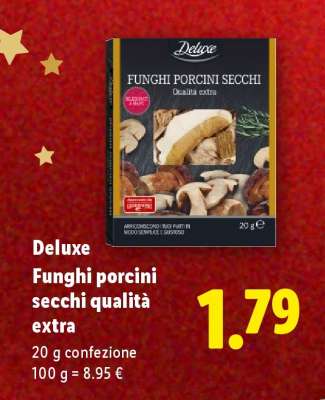 Deluxe Funghi porcini secchi qualità extra