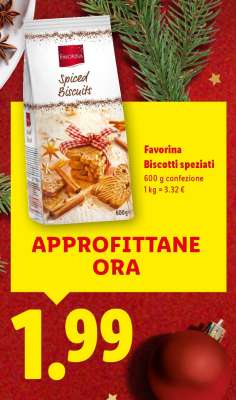 Favorina Biscotti speziati
