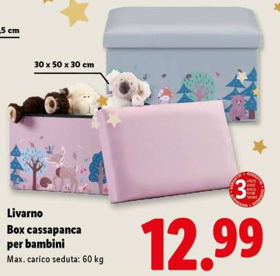 Livarno Box cassapanca per bambini