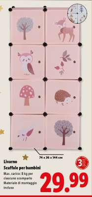 Livarno Scaffale per bambini