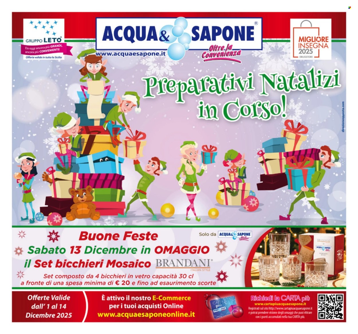 Volantino Acqua & Sapone - 1/12/2025 - 14/12/2025. Pagina 1