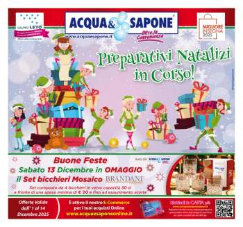 Volantino Acqua & Sapone - 1/12/2025 - 14/12/2025.