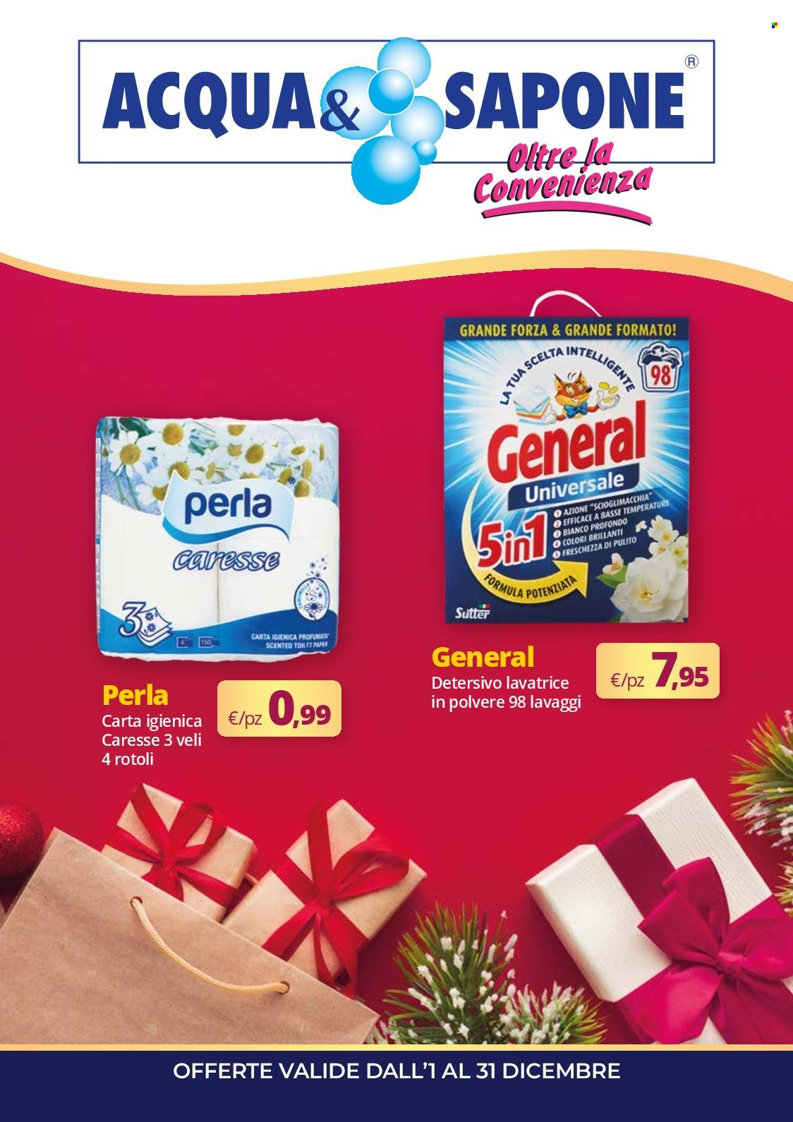 Volantino Acqua & Sapone - 1/12/2025 - 24/12/2025. Pagina 1