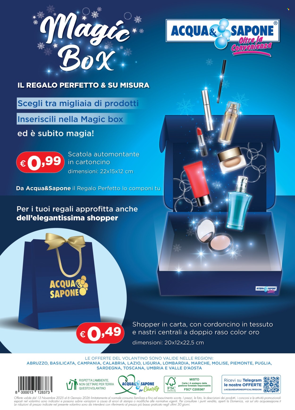 Volantino Acqua & Sapone - 13/11/2025 - 6/1/2026. Pagina 26