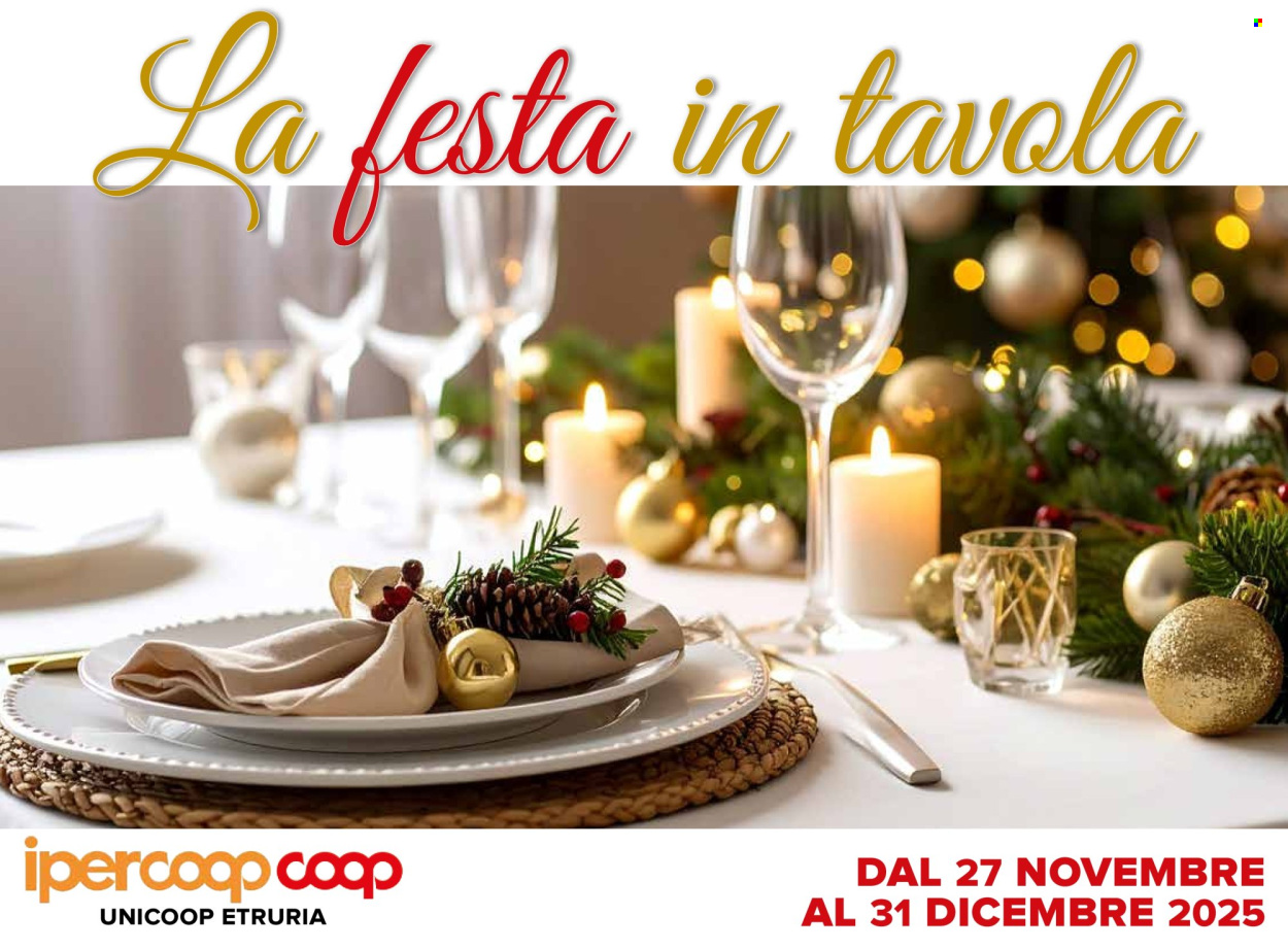 Volantino Coop - 27/11/2025 - 31/12/2025. Pagina 1