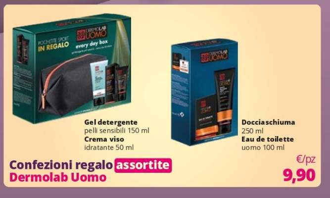 Confezioni regalo assortite Dermolab Uomo