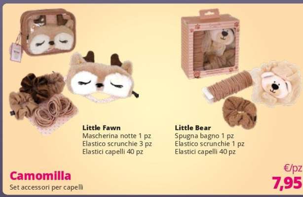 Camomilla Set accessori per capelli