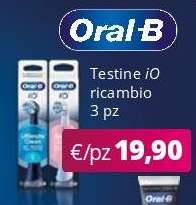 Oral-B Testine iO ricambio 3 pz