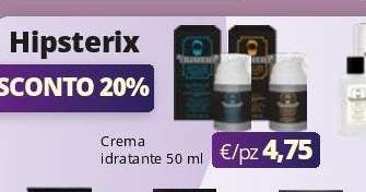 Hipsterix Crema idratante 50 ml