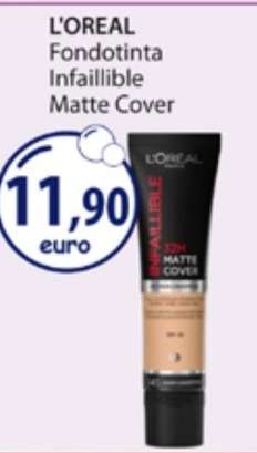 L'OREAL Fondotinta Infaillible Matte Cover