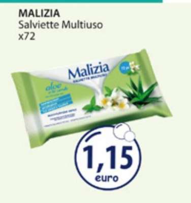 MALIZIA Salviette Multiuso x72