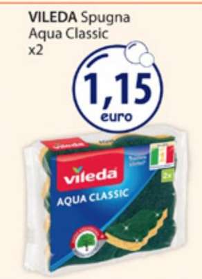 VILEDA Spugna Aqua Classic x2