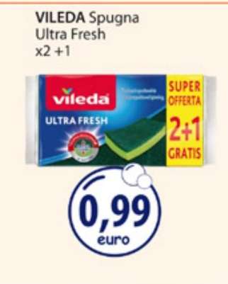 VILEDA Spugna Ultra Fresh x2 +1