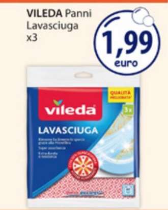 VILEDA Panni Lavasciuga x3