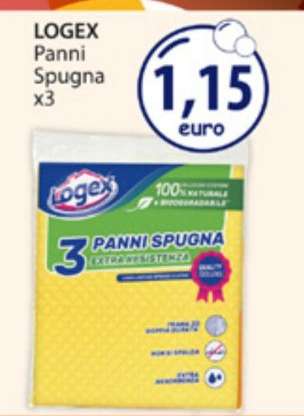 LOGEX Panni Spugna x3