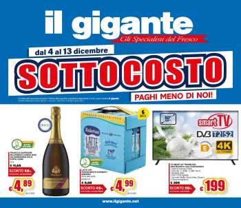 Volantino Il Gigante - 4/12/2025 - 13/12/2025.