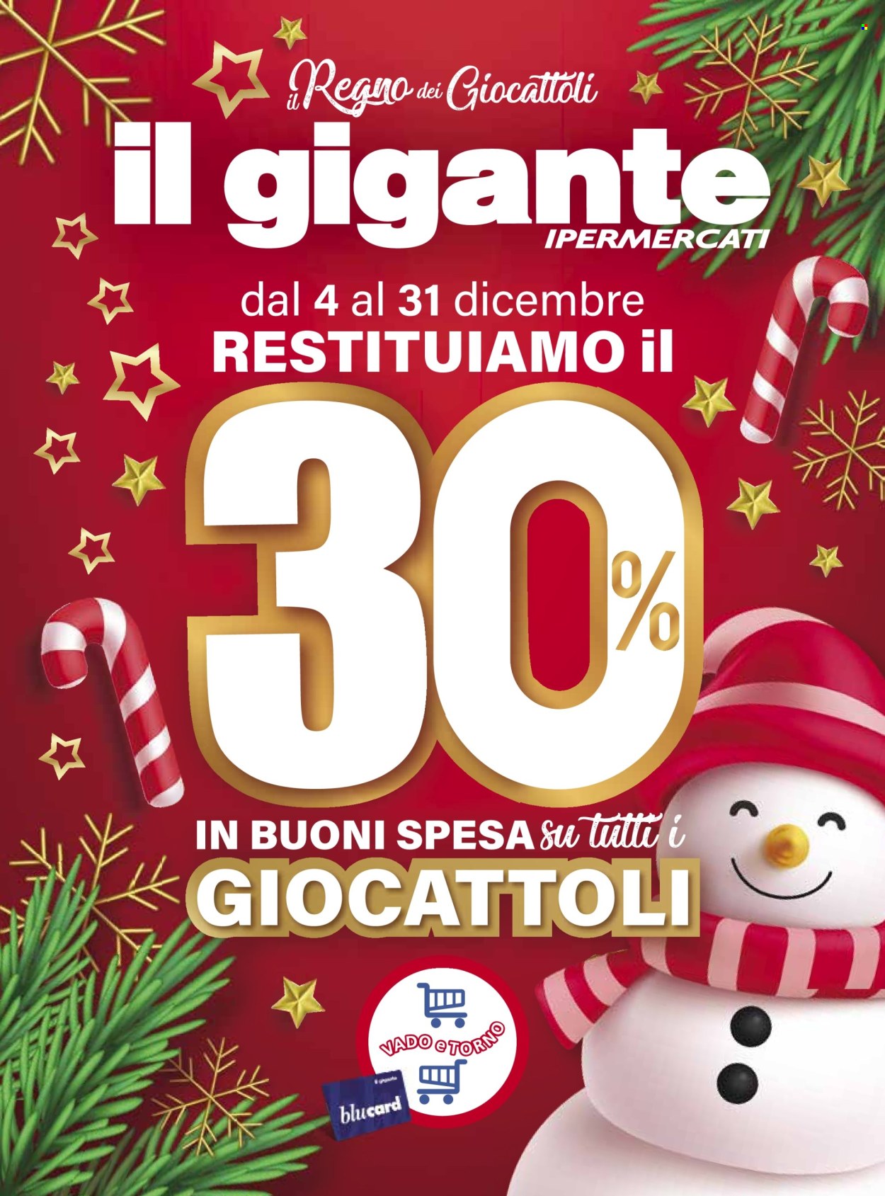 Volantino Il Gigante - 4/12/2025 - 31/12/2025. Pagina 1