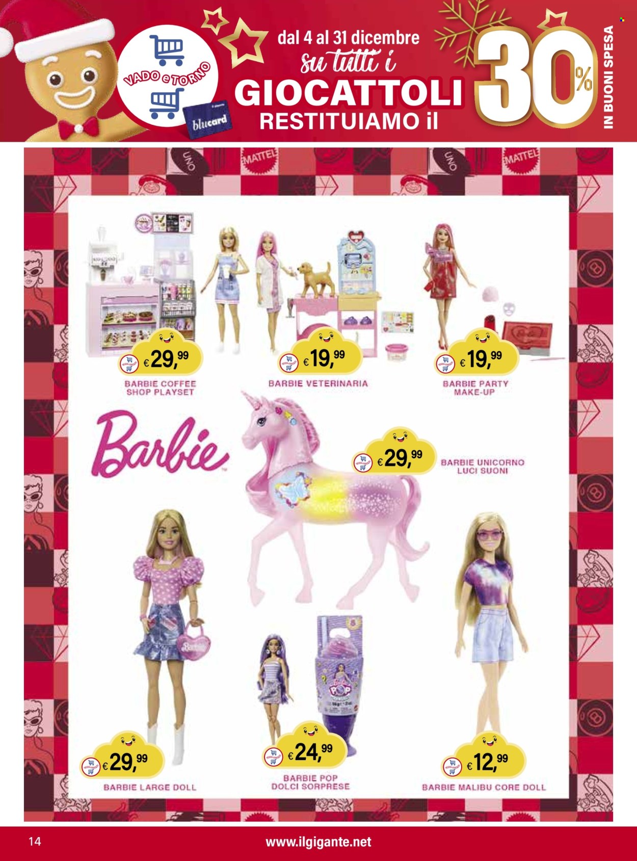 Volantino Il Gigante - 4/12/2025 - 31/12/2025. Pagina 14