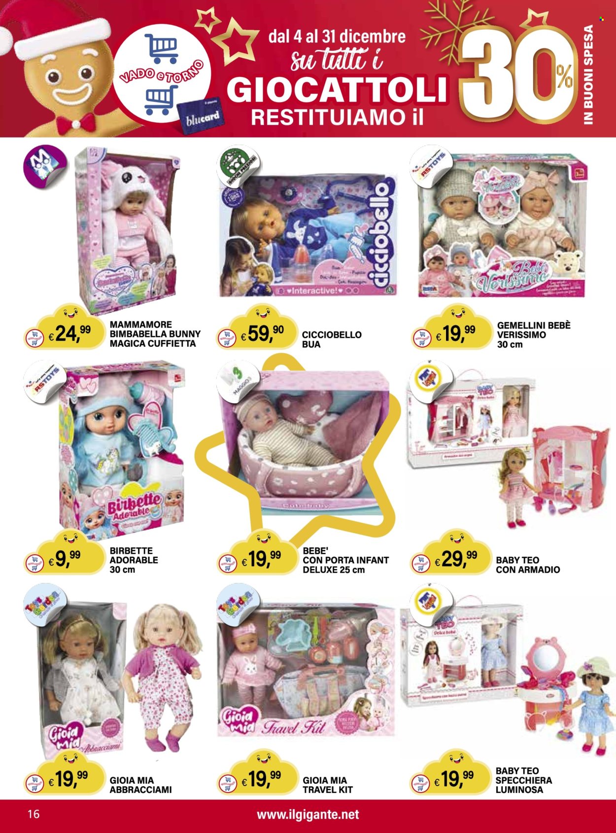 Volantino Il Gigante - 4/12/2025 - 31/12/2025. Pagina 16