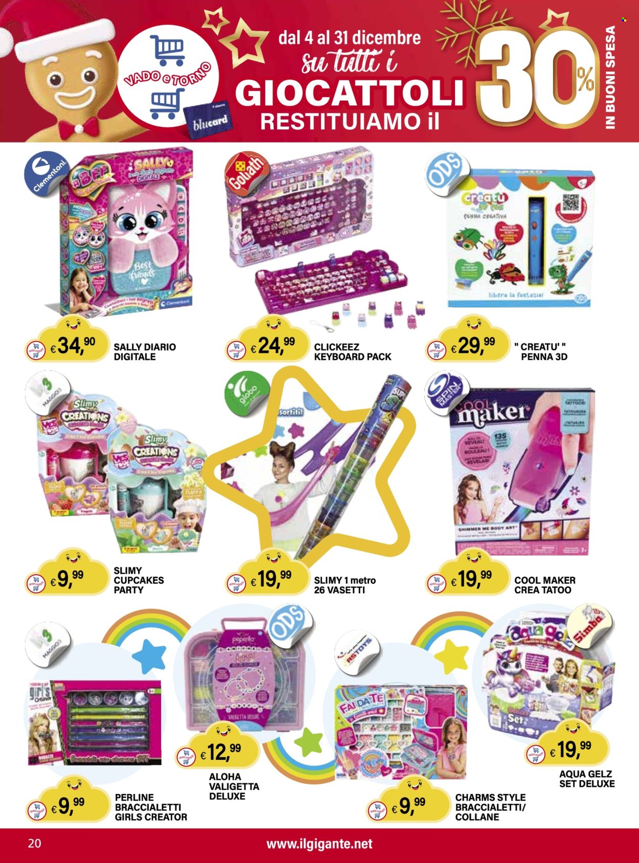 Volantino Il Gigante - 4/12/2025 - 31/12/2025. Pagina 20