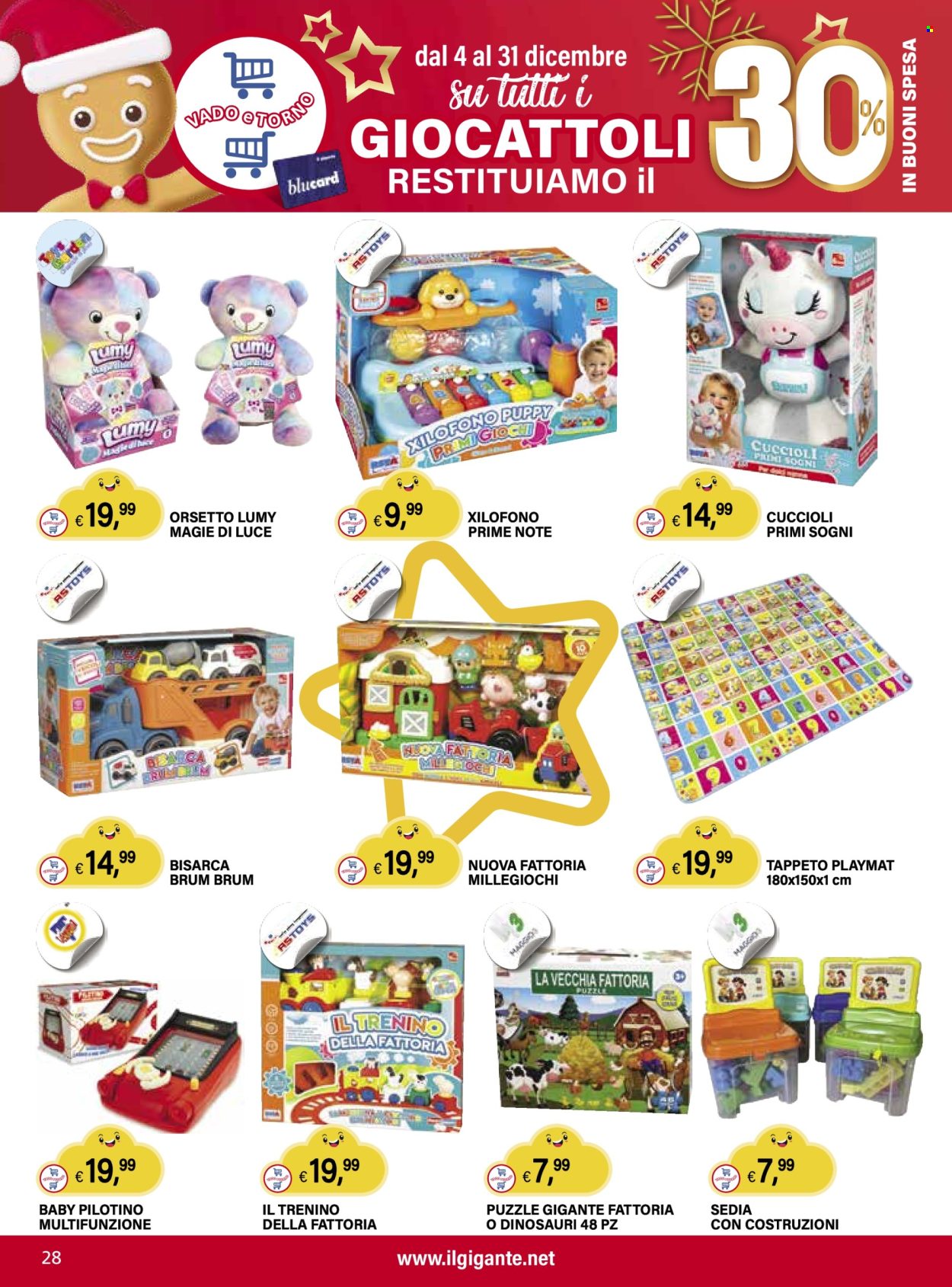 Volantino Il Gigante - 4/12/2025 - 31/12/2025. Pagina 28