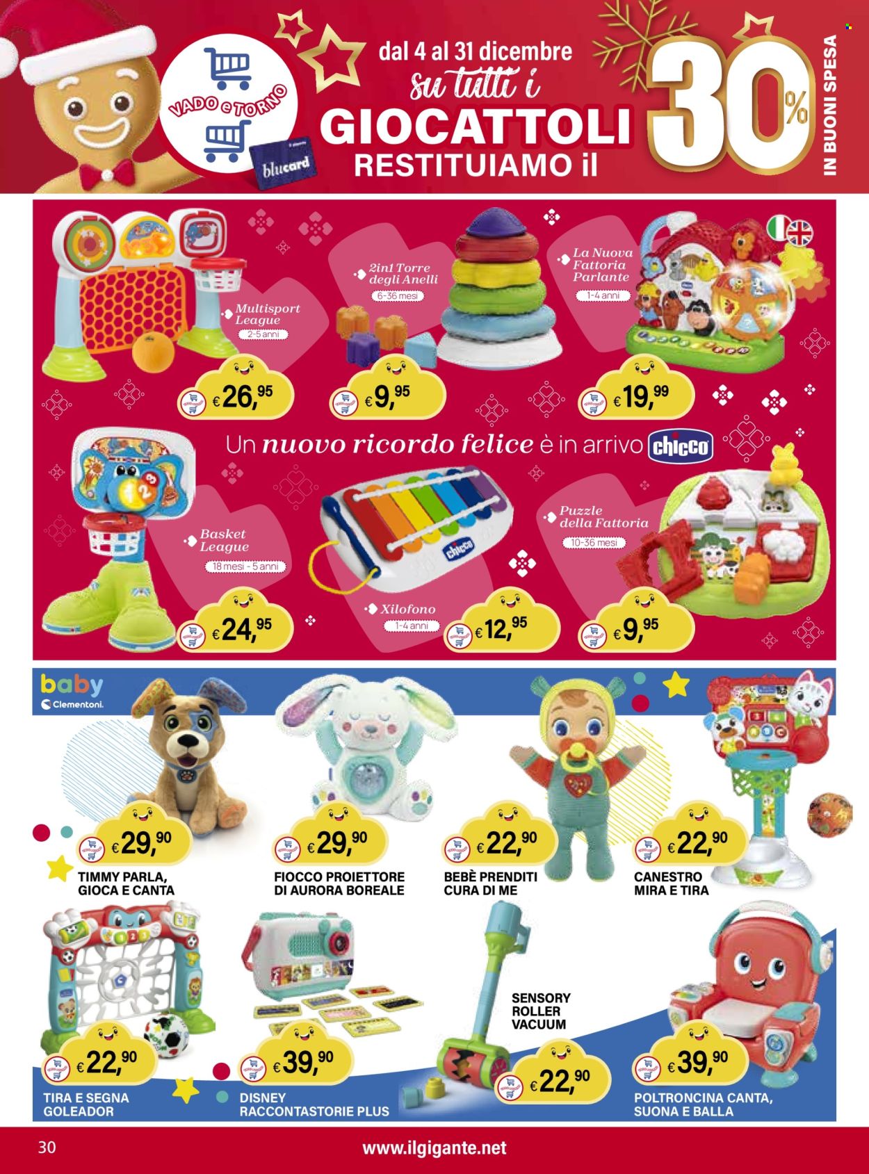 Volantino Il Gigante - 4/12/2025 - 31/12/2025. Pagina 30