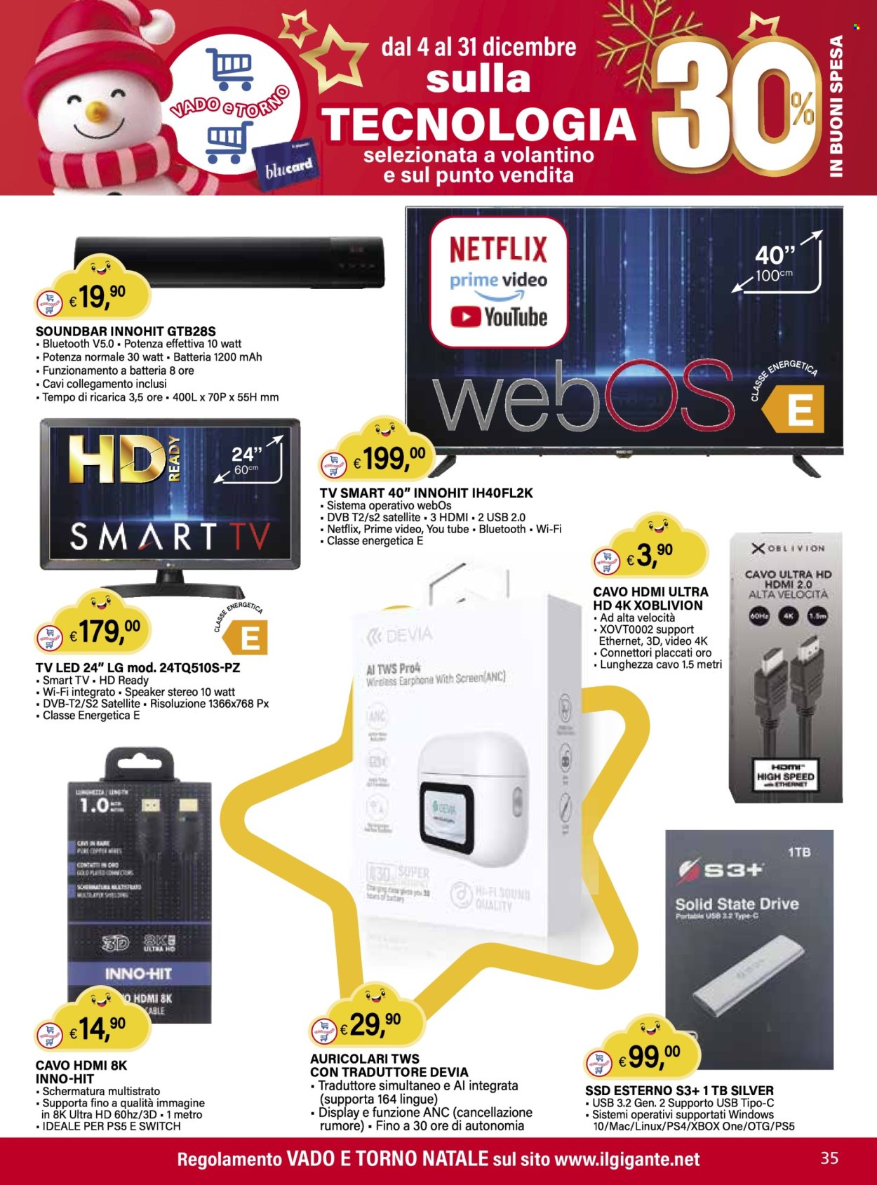 Volantino Il Gigante - 4/12/2025 - 31/12/2025. Pagina 35